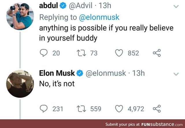 I'm with Elon