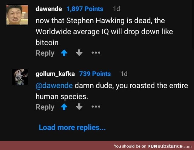 Roasted humans