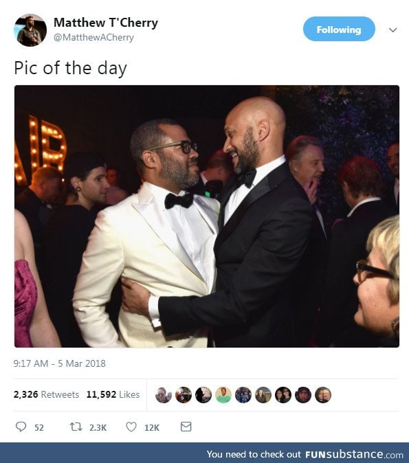 Find someone who holds you the way Key holds Peele