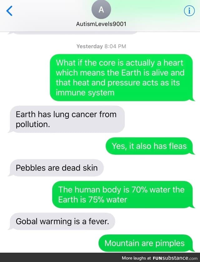 Earth is dying