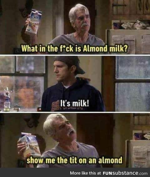 Where does almond milk come from, anyway? Always been curious