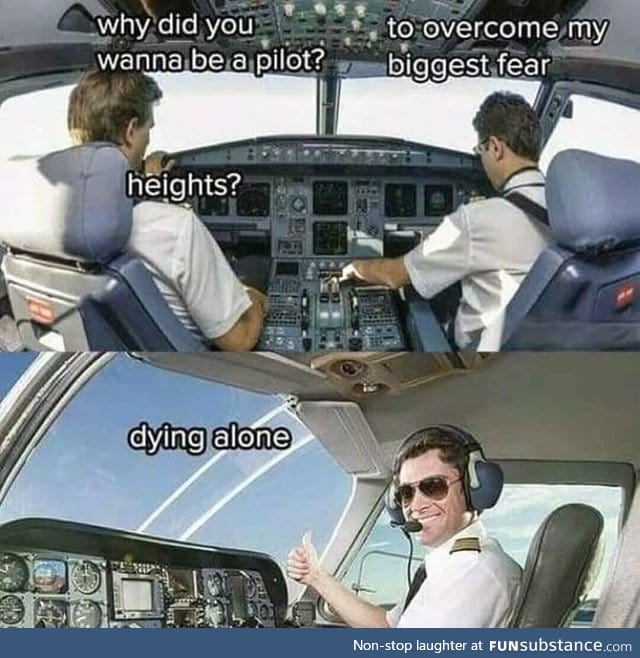 Reason for becoming a pilot