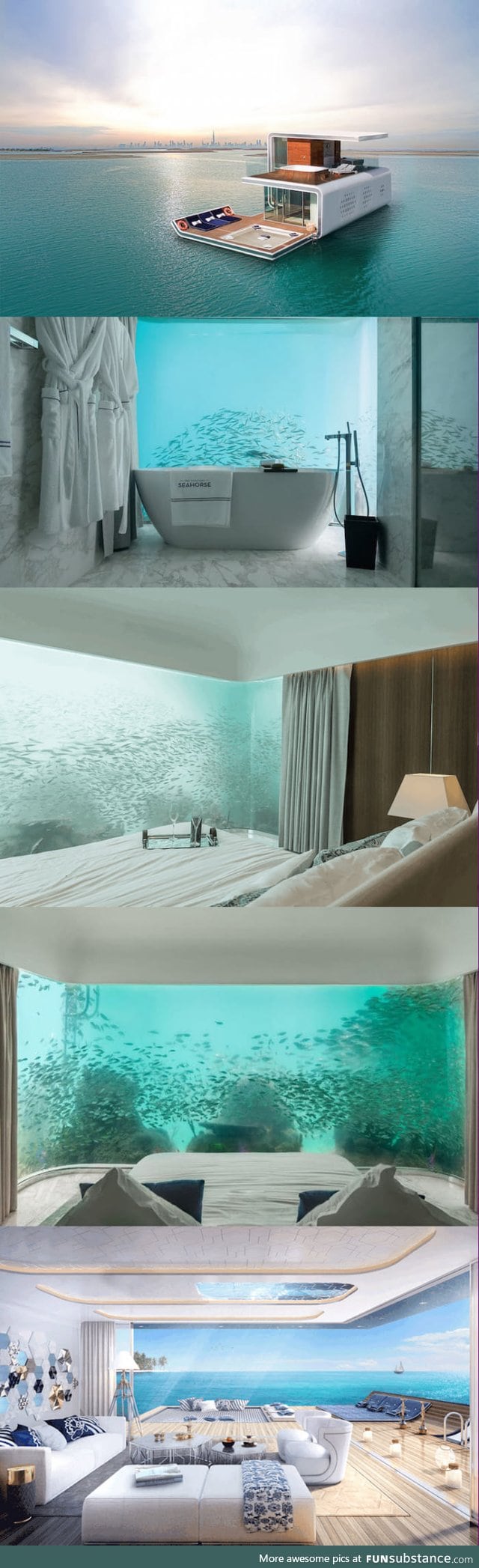 Dubai is building beautiful underwater homes