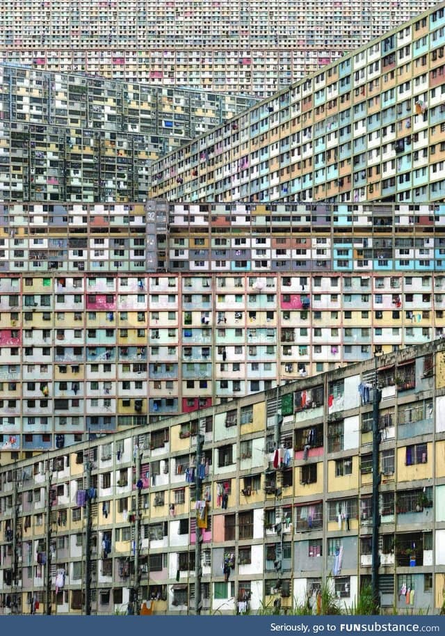Vertical slums - caracas, venezuela