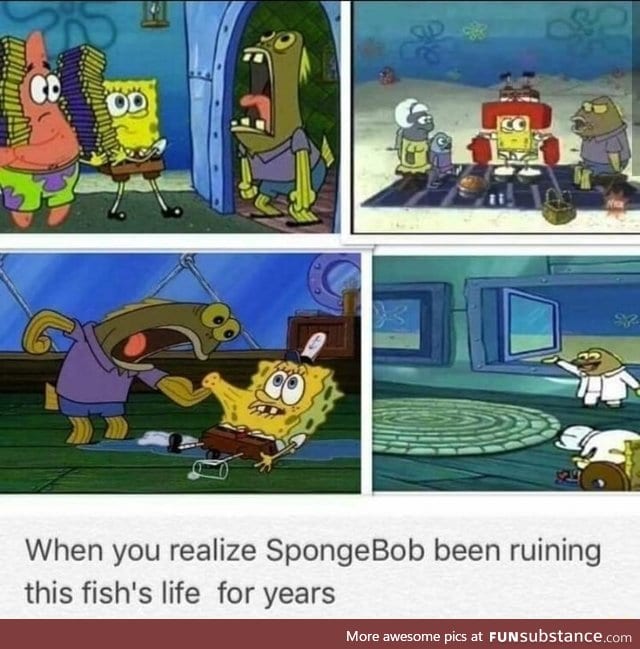 Spongebob is an ass
