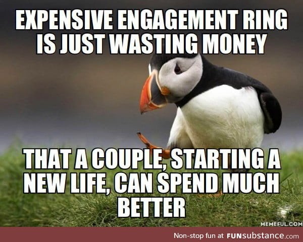 The same with big weddings