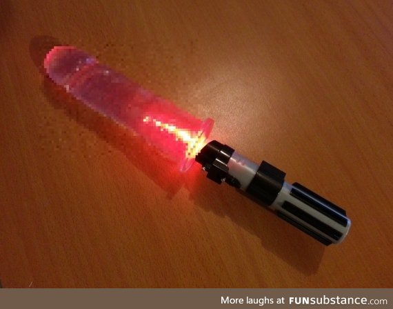 Is this the new lightsaber my coworkers are talking about?