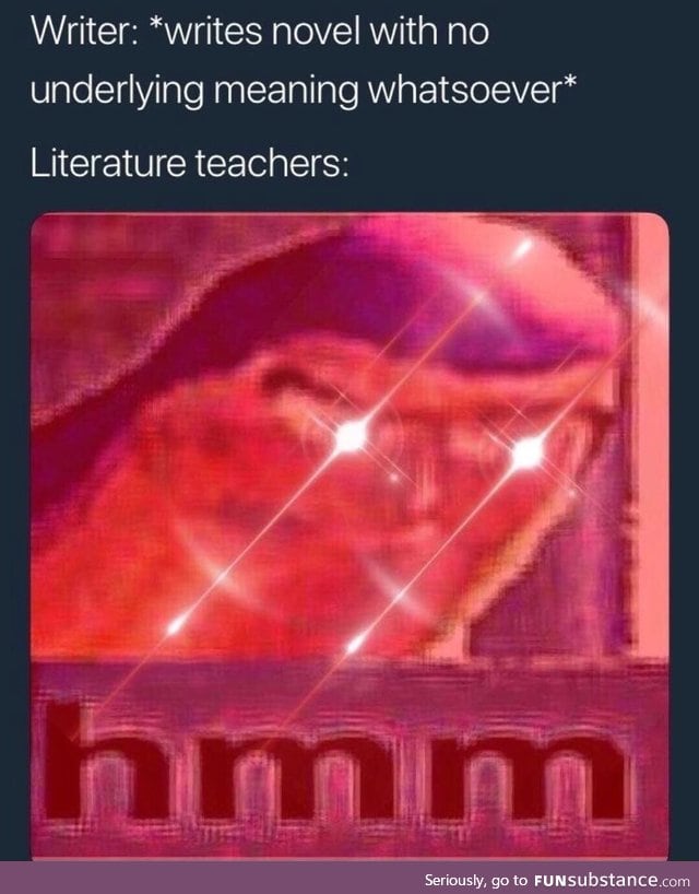 Literature is stupid