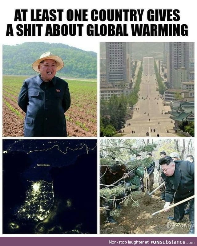 He's aiming for a nuclear winter to fight global warming