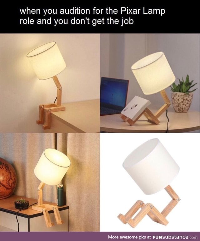 Real life Pixar Lamp