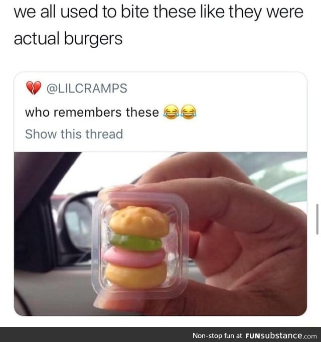 Candy burger