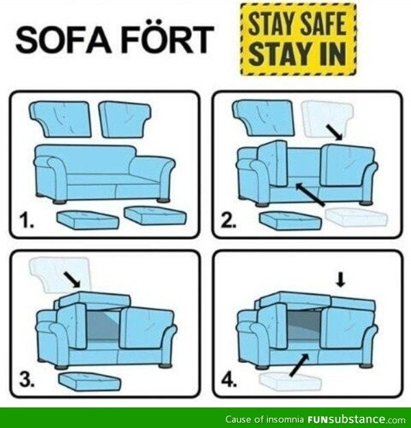 Safest sofa fort