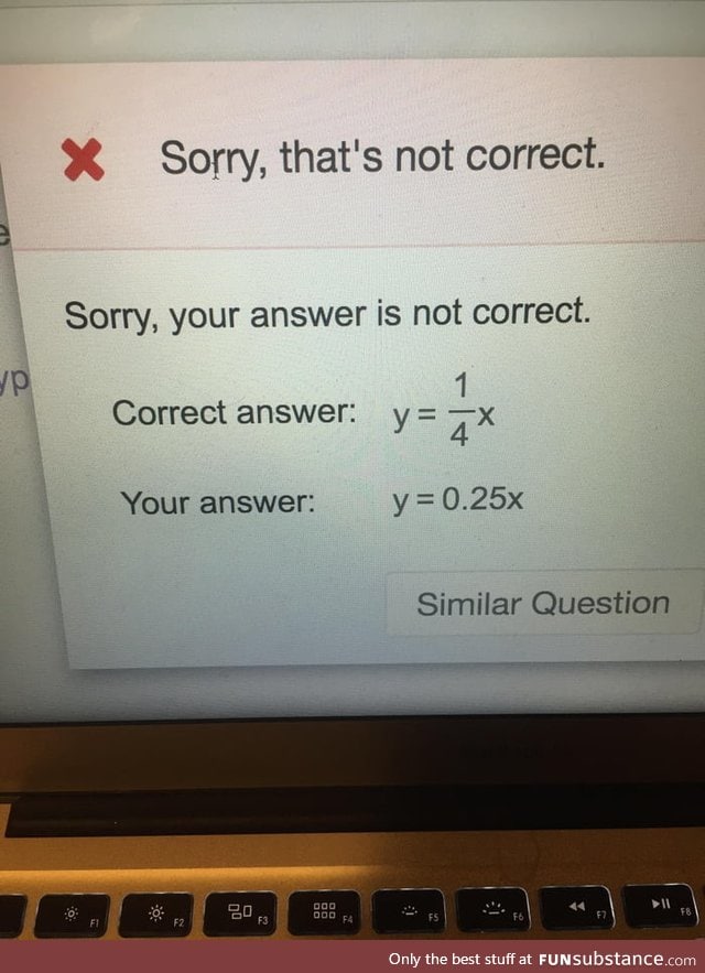 Problems with online homework