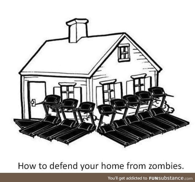 Zombie defense