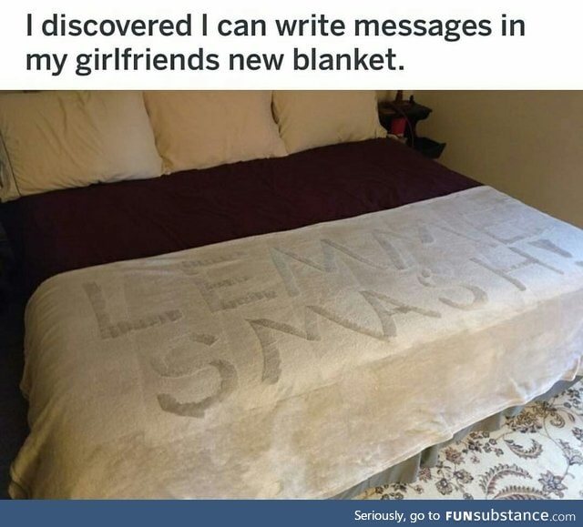 New bed sheet