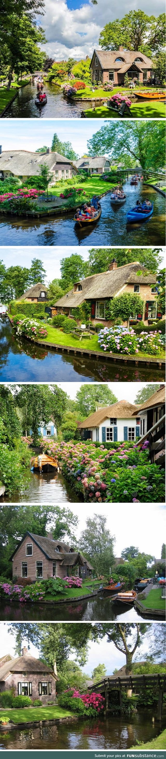 This town in Netherlands is called ''Venice of the Netherlands''