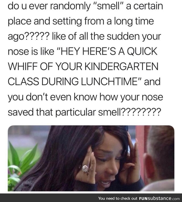 Smell is amazing