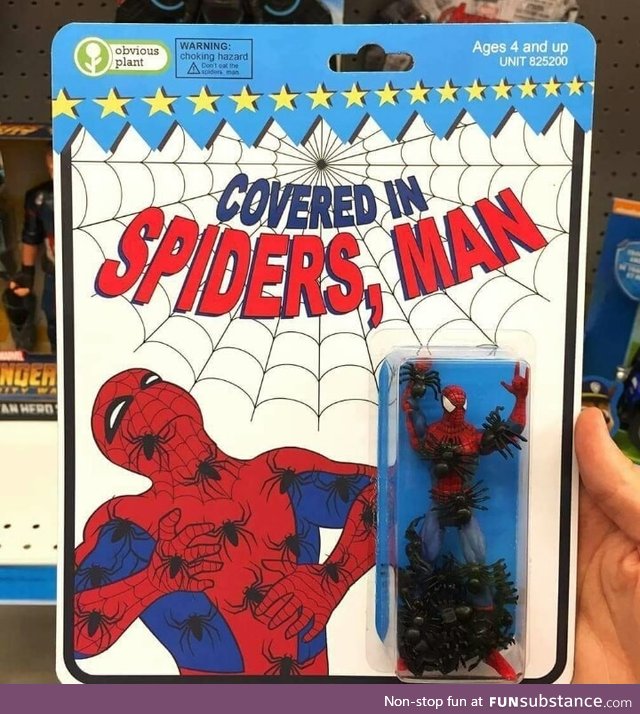 Covered in Spider, Man