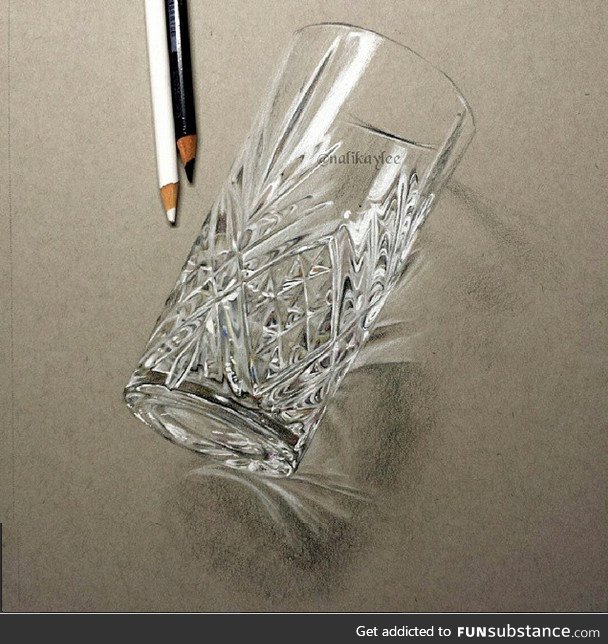 "Glass", nalikaylee, color drawing, 2015