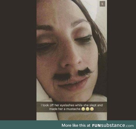 A Mustache is Just Eyebrows for the Lips