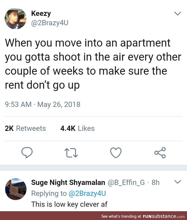 LPT: How to keep your rent from rising