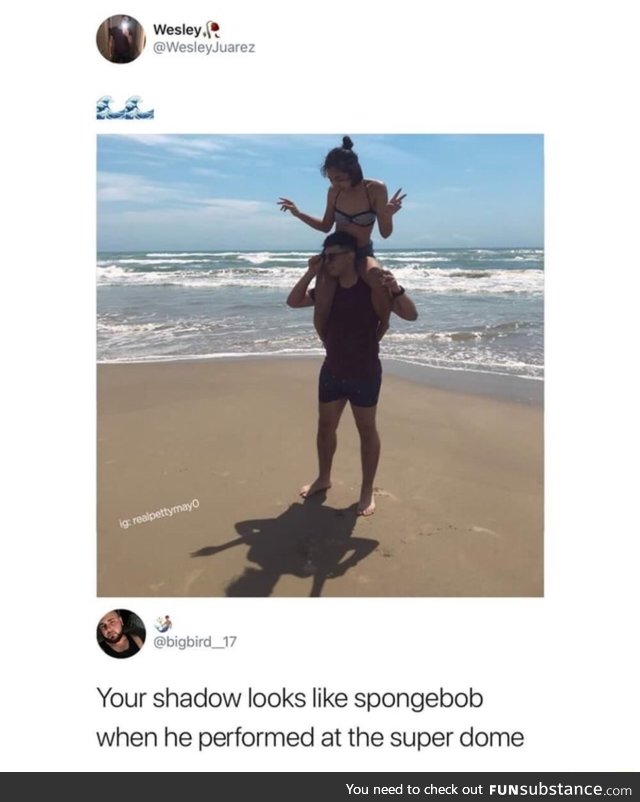 Spongebob shadow