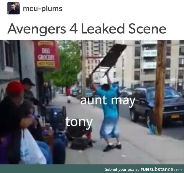 Avengers 4 leaked scene