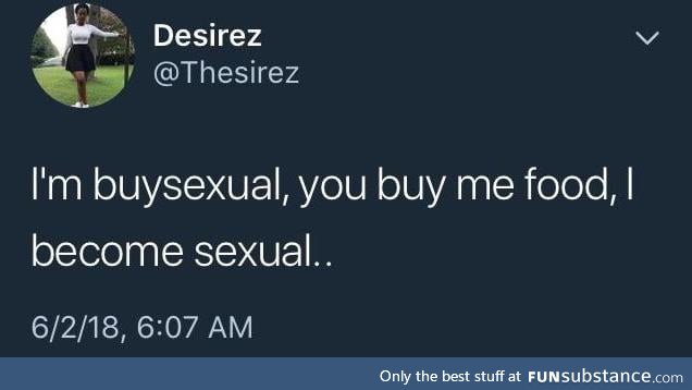 I am buysexual
