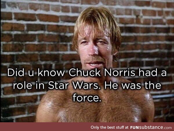 What's your best Chuck Norris fact?
