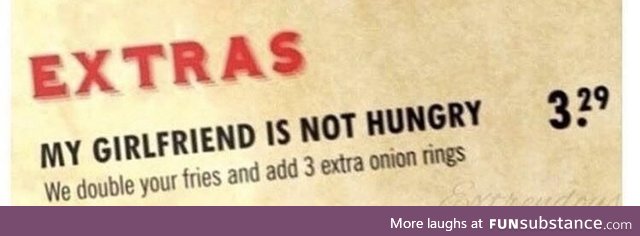 This is needed on every menu