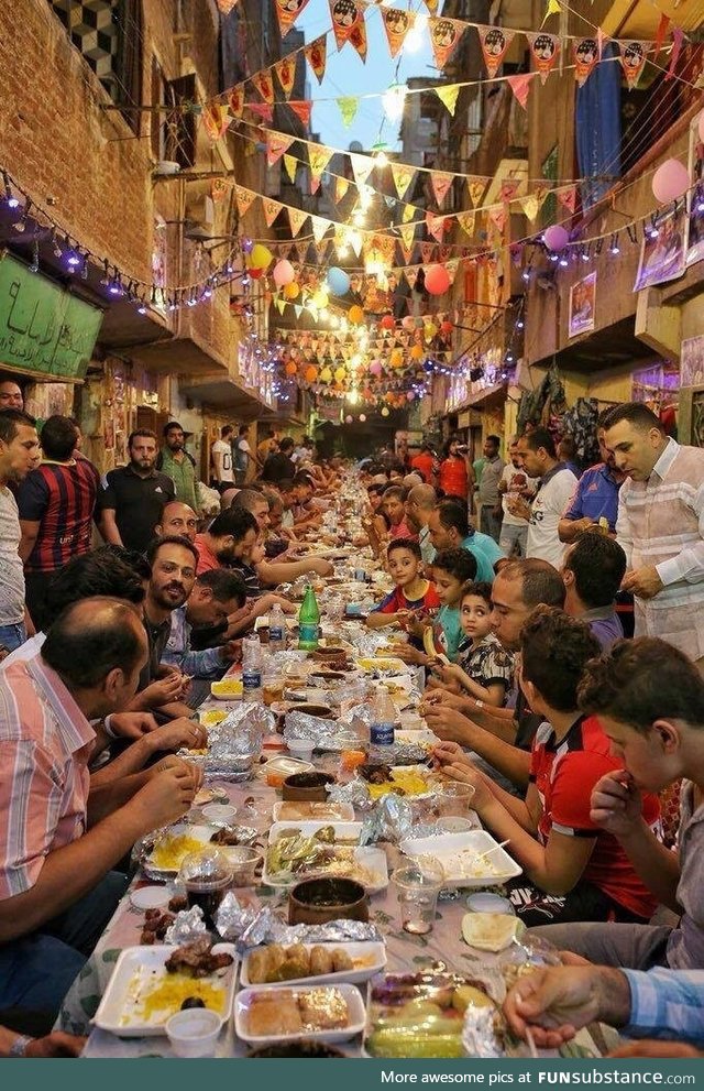 Ramadan Iftar in Cairo, Egypt
