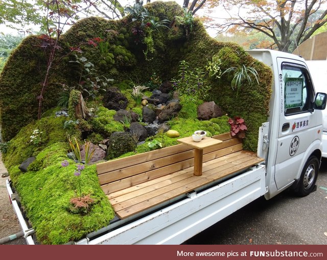 Japanese portable garden truck