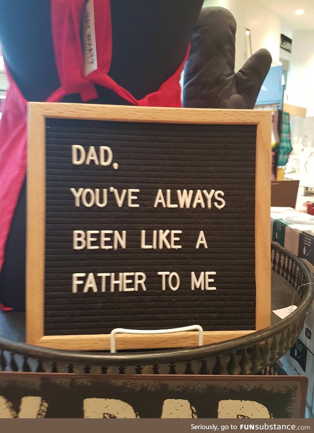 Showing dad the love for father's day