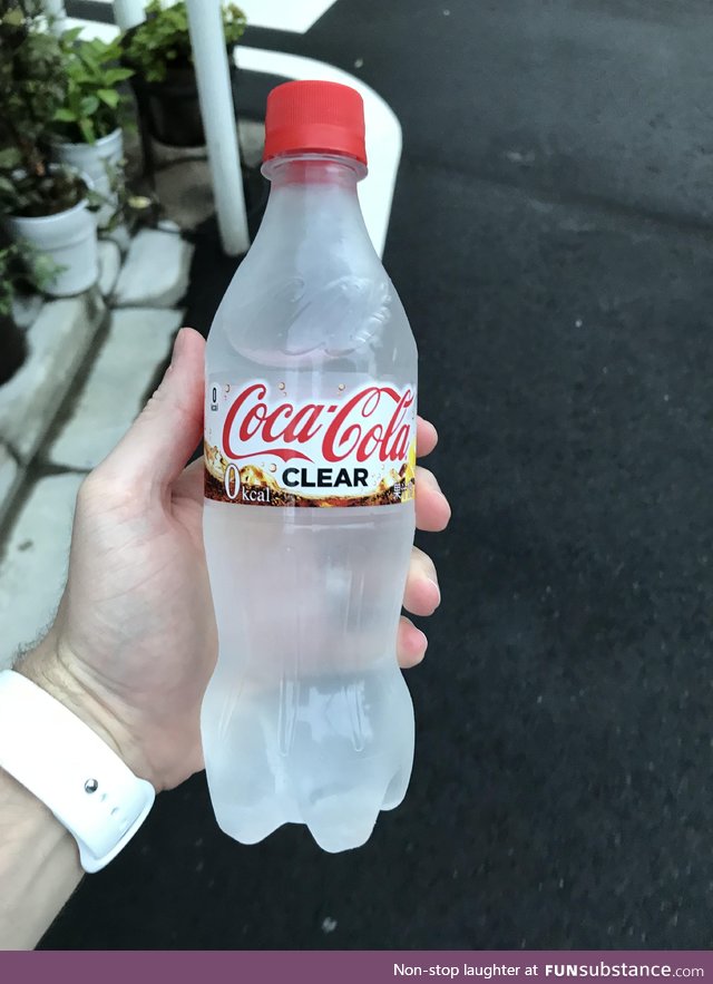 Interesting choice by Coca-Cola in Japan