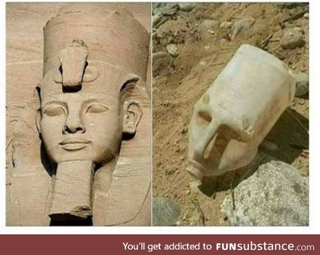 Proof the Egyptians had discovered plastic