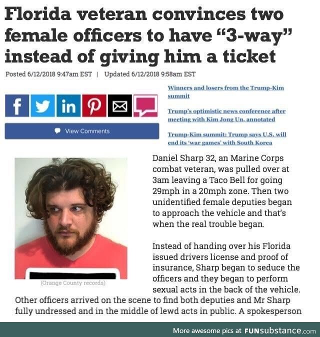 Florida Man finally gets a win!