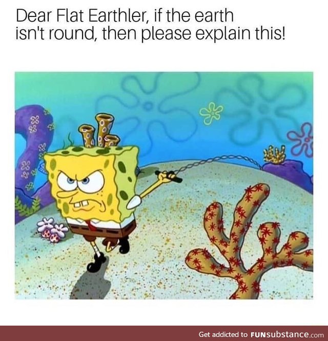 Proof that earth is round