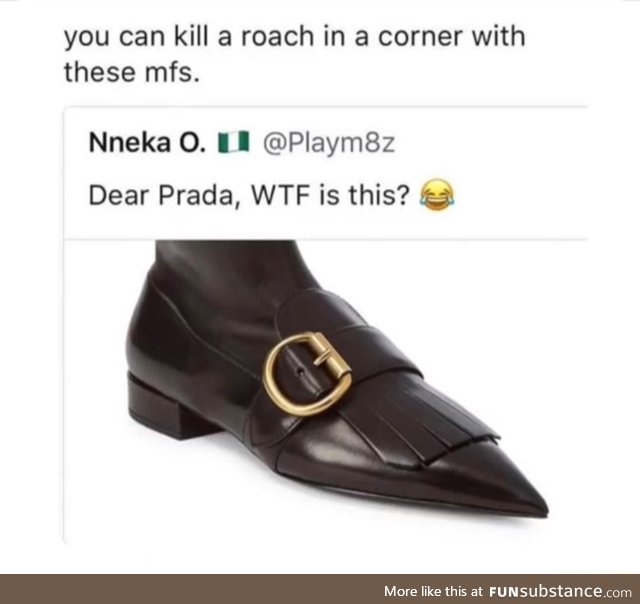 Special shoes for killing