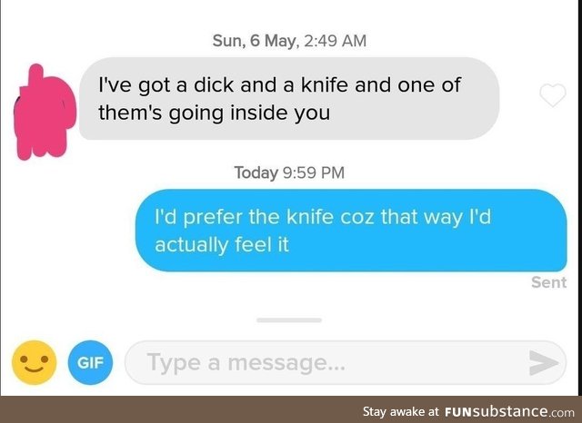 Knife sex