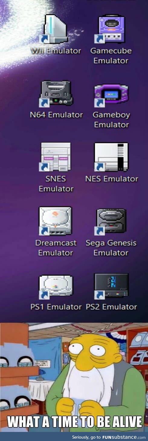 All consoles in one machine. Who needs a SNES Classic or a N64 Classic?