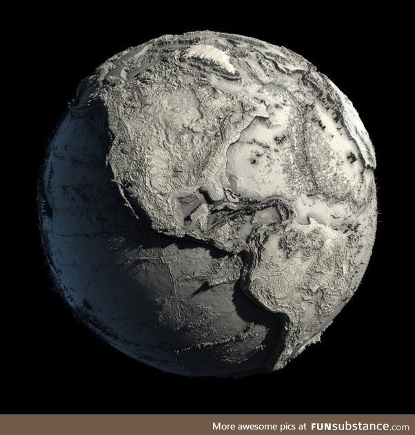 Earth without water