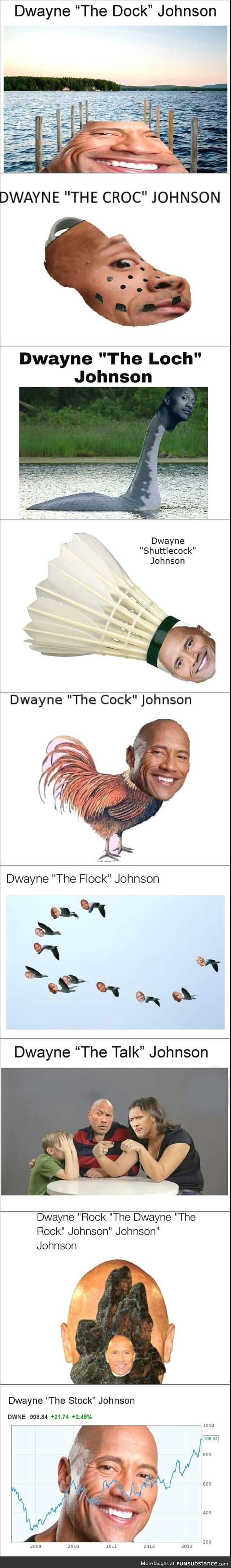 Dwayne the Johnson
