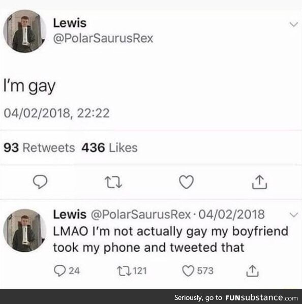 That's not gay at all