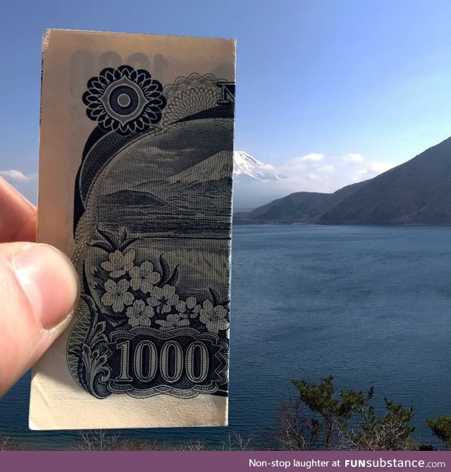 The ¥1000 view!