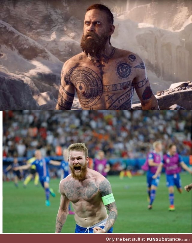 Icelandic player seems legit viking
