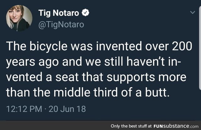 Tig calls for bicycle reform