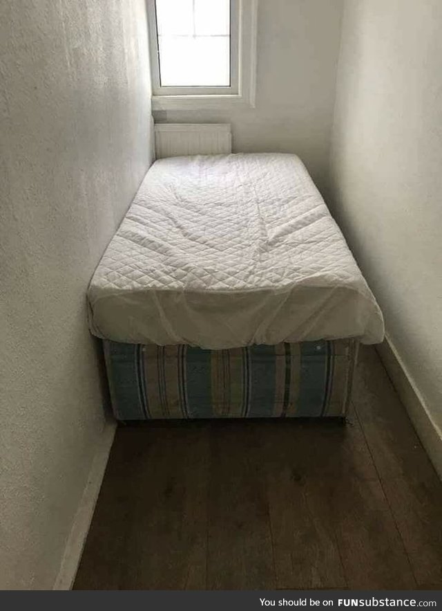 This is a 500 euro; "room" to rent per month near center of Paris!