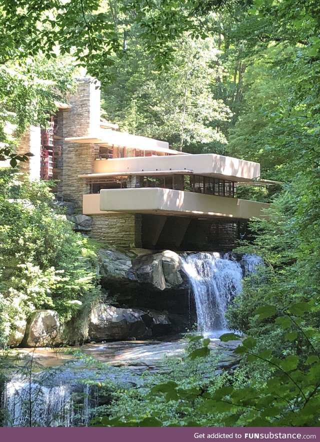 You can’t take a bad picture of this architectural masterpiece: FallingWater