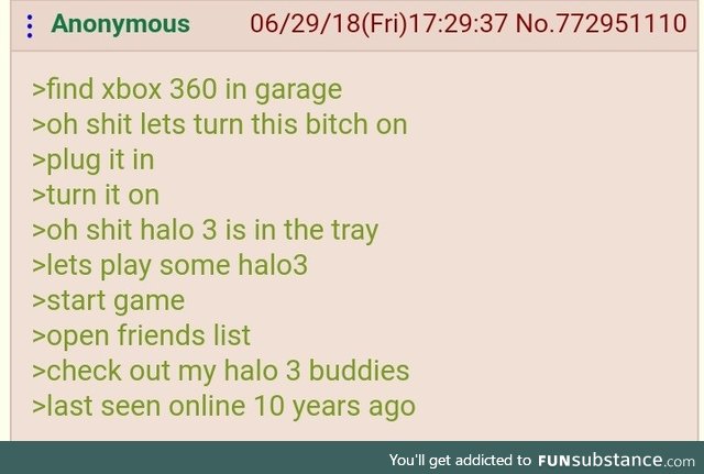 Anon finds his old Xbox 360