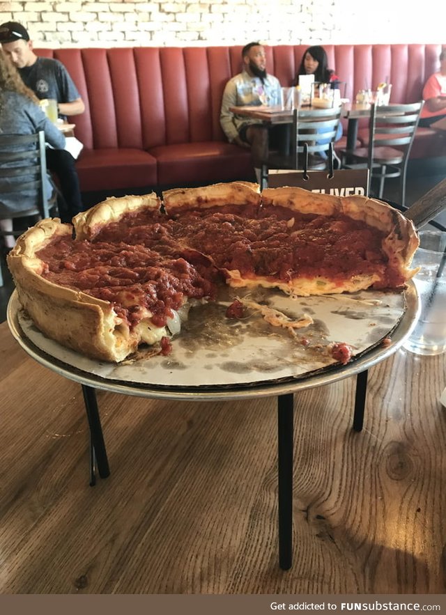 Huge pizza